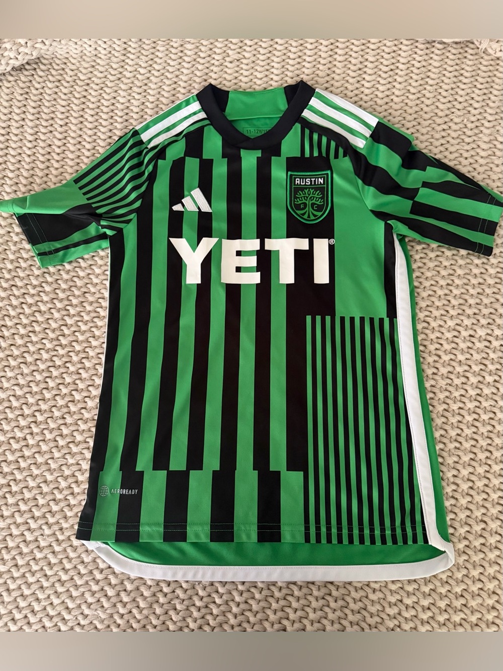 Austin FC adidas Yeti soccer jersey size M